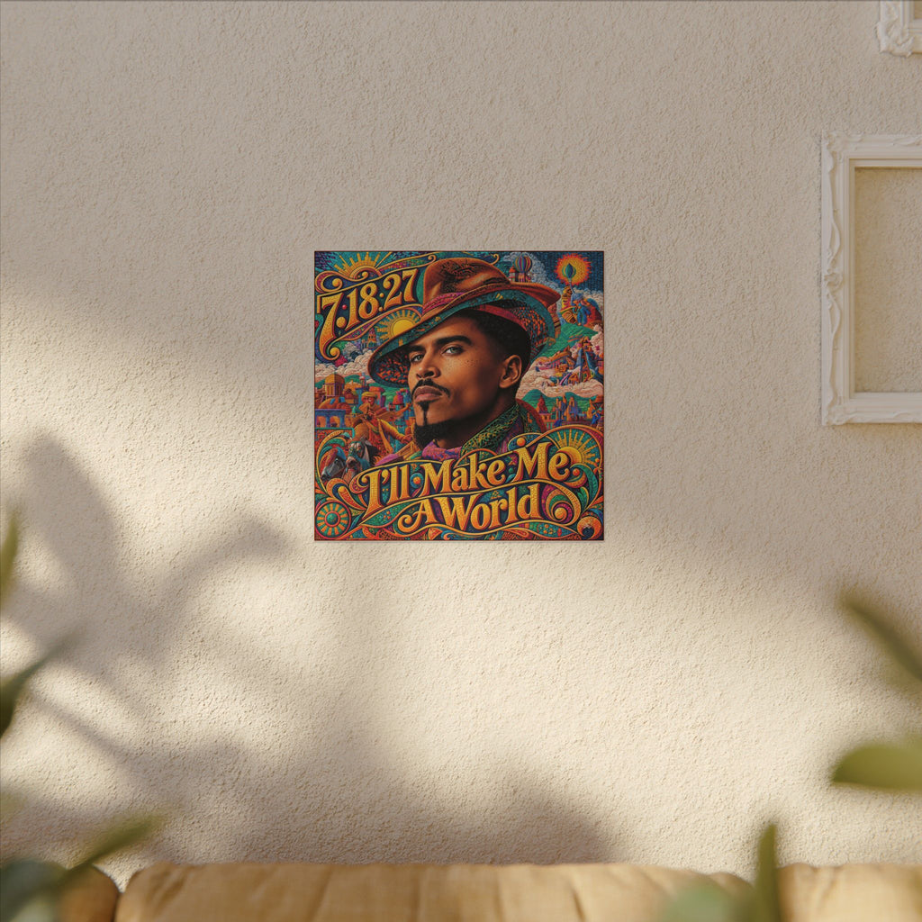 I'll Make Me A World-Mozayik U4Ria - Canvas