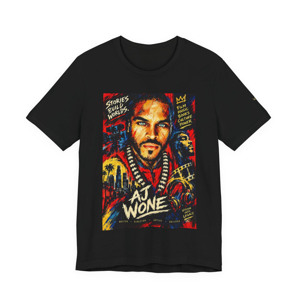 I'll Make Me A World-Stories Build Worlds - Unisex Tee