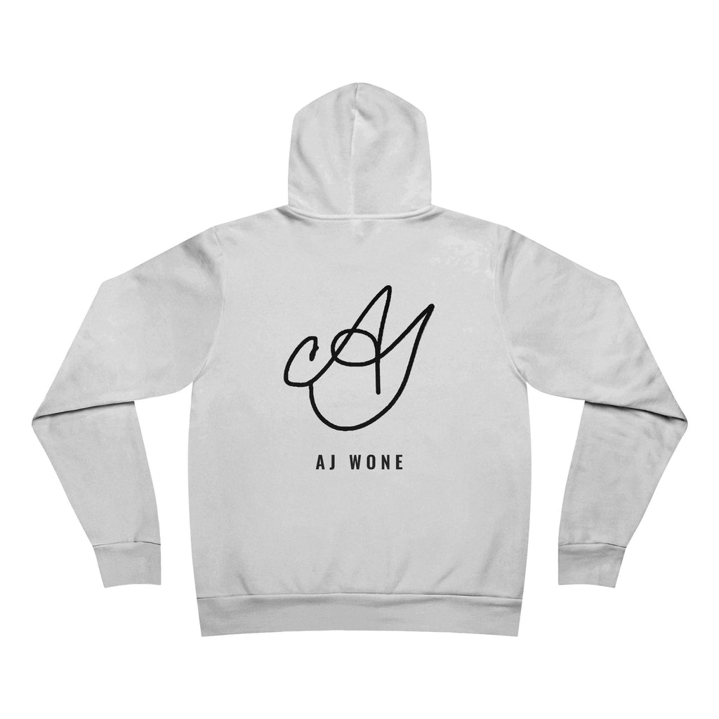 all we got is together Hoodie - Black on White