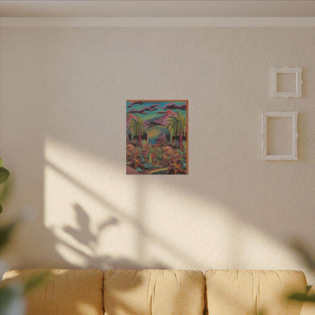 I'll Make Me A World Triptych — Right Panel (20x24 Canvas)