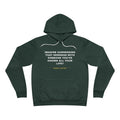 imagine harnessing that newness with someone you've known all your life? Hoodie - White on Forest