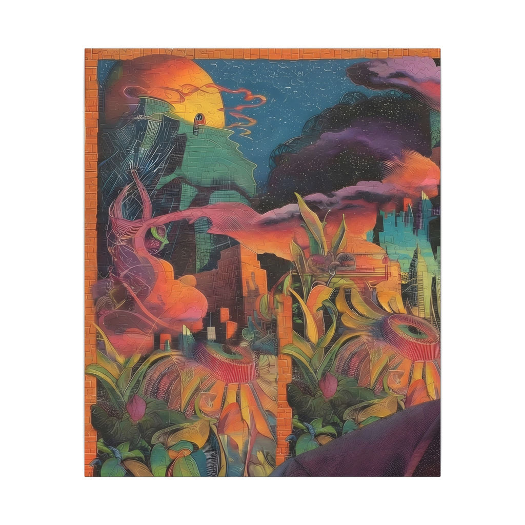 I'll Make Me A World Triptych — Left Panel (20x24 Canvas)