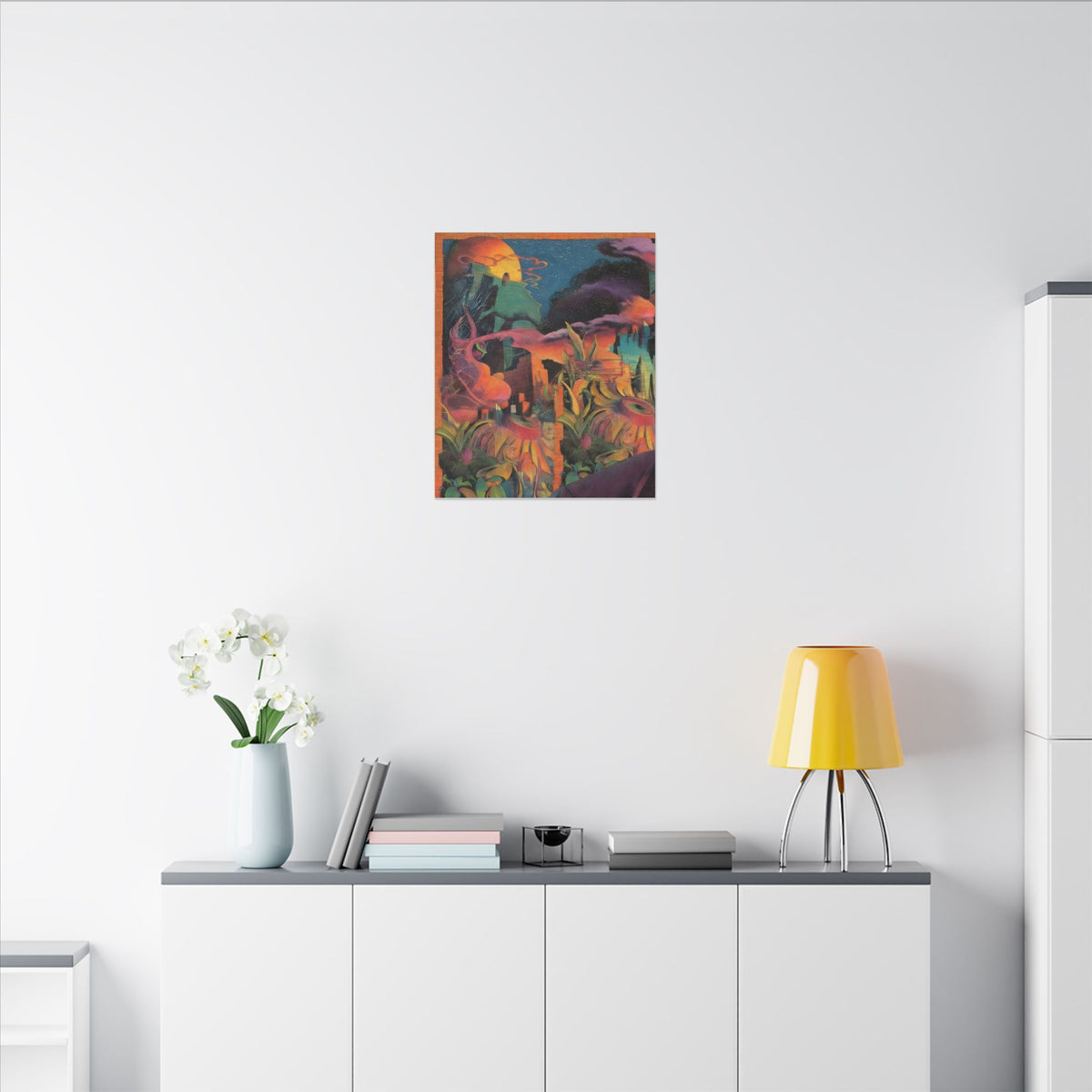 I'll Make Me A World Triptych — Left Panel (20x24 Canvas)