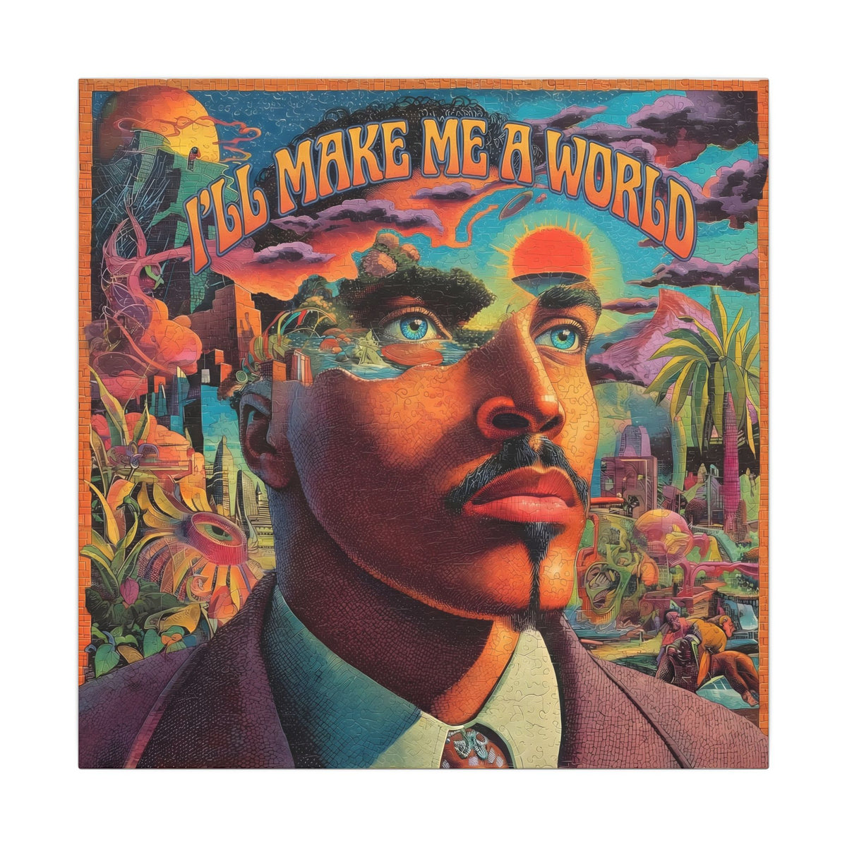 I'll Make Me A World Canvas (16x16)