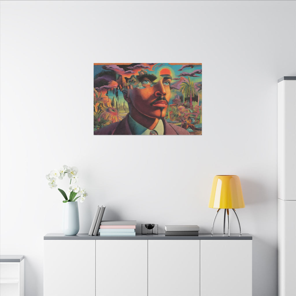 I'll Make Me A World Canvas (36x24 Landscape)