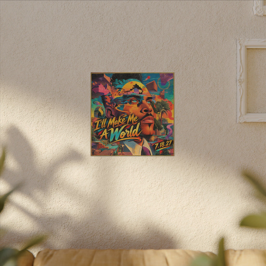 I'll Make Me A World-Raw Jigsaw - Canvas