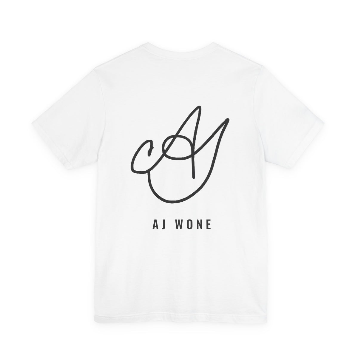 we are what we live Tee - Black on White
