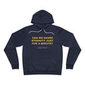can we share eternity just for a minute? Hoodie - Gold on Navy
