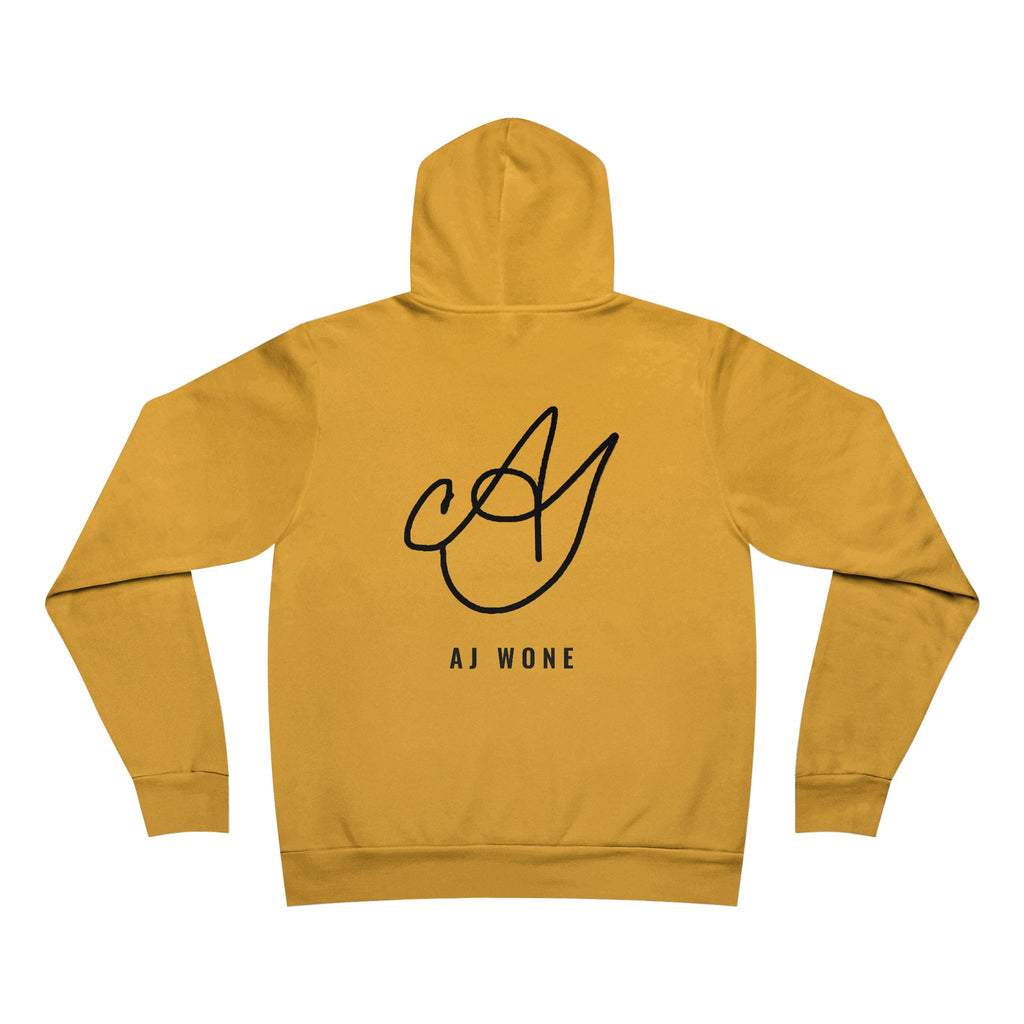 do not compromise your freedom Hoodie - Black on Gold