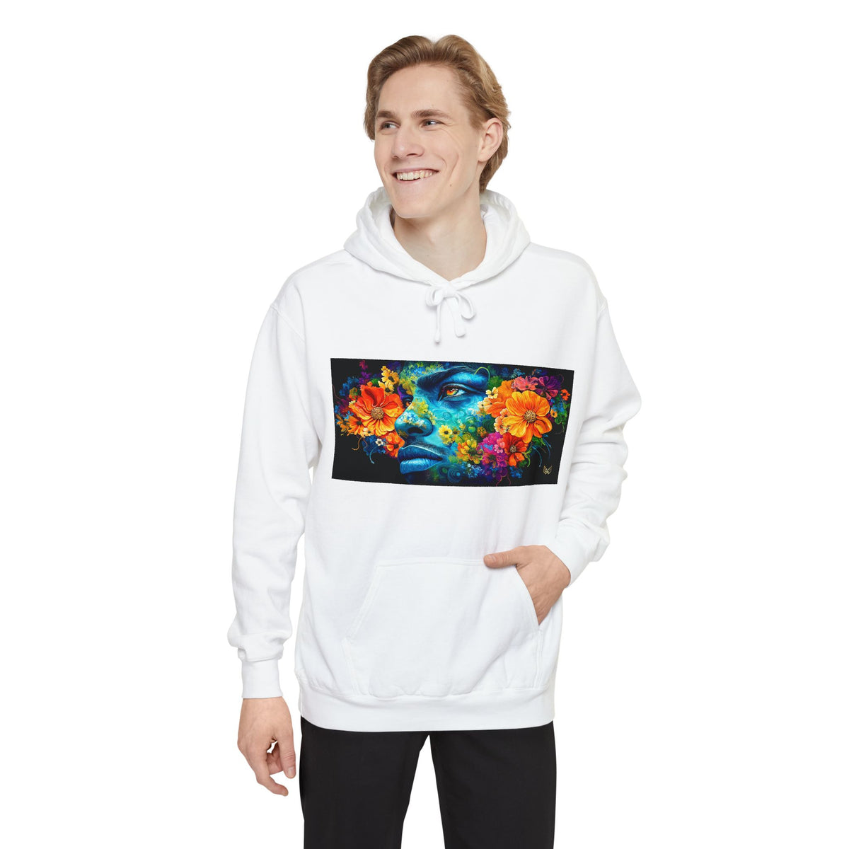 Black Flower - Hoodie