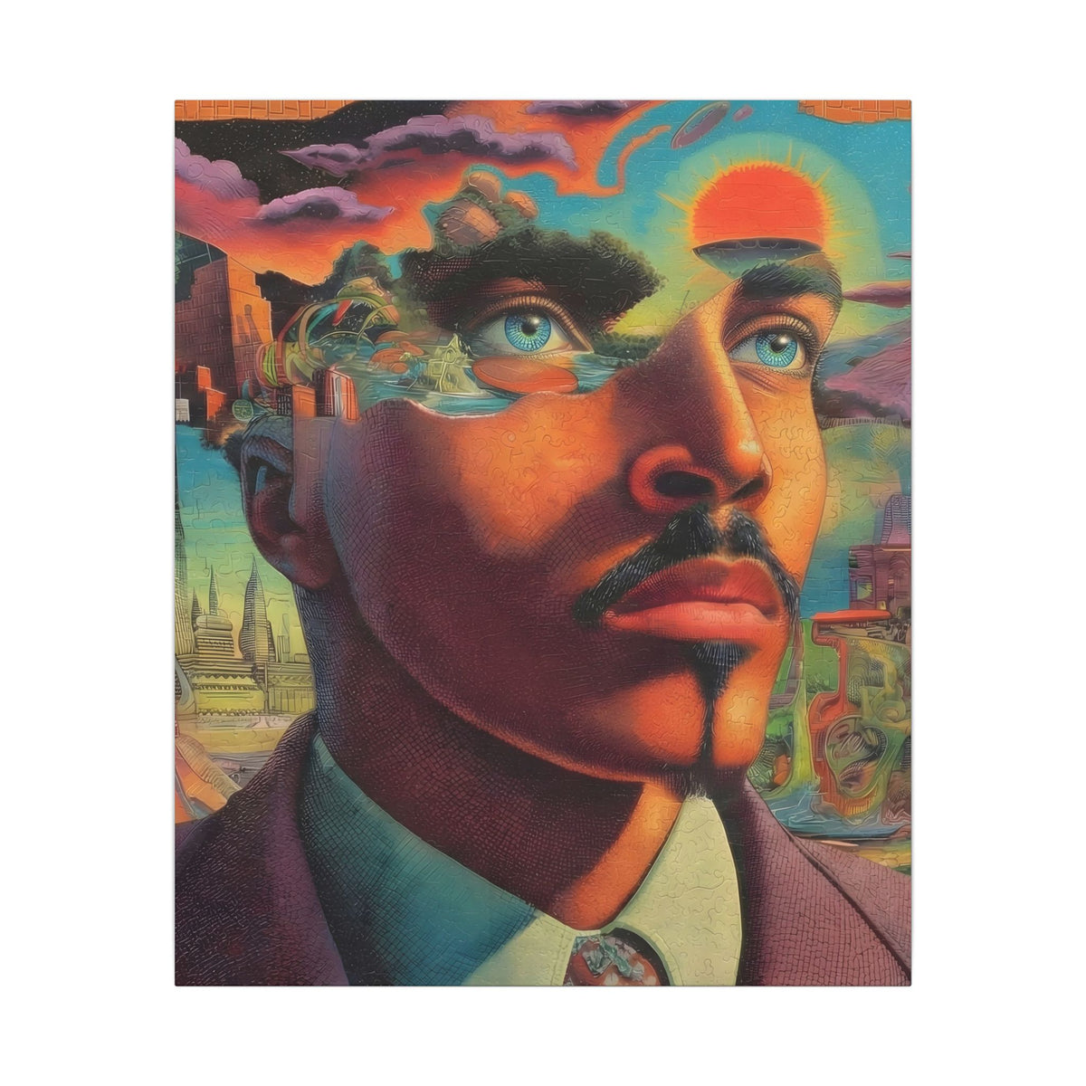 I'll Make Me A World Triptych — Center Panel (20x24 Canvas)
