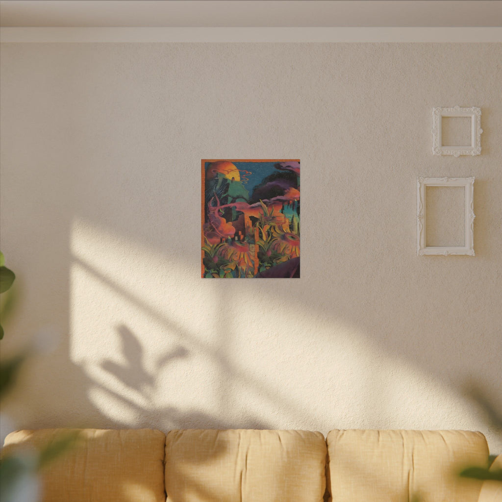 I'll Make Me A World Triptych — Left Panel (20x24 Canvas)