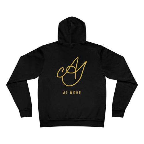 all we got is together Hoodie - Gold on Black