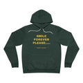 smile forever please..... Hoodie - Gold on Forest