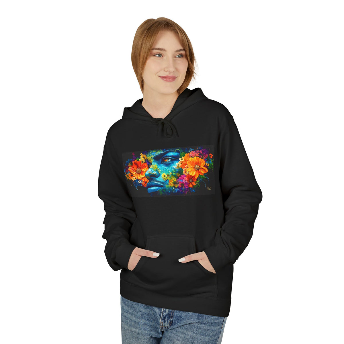 Black Flower - Hoodie