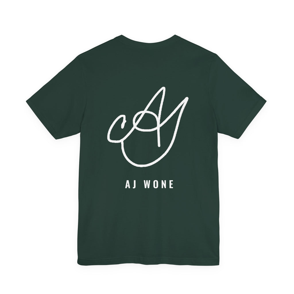 mining my mind for diamonds Tee - White on Forest