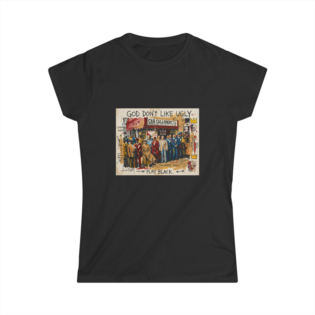 God Don't Like Ugly - Alabam-Central Ave - Women's Tee