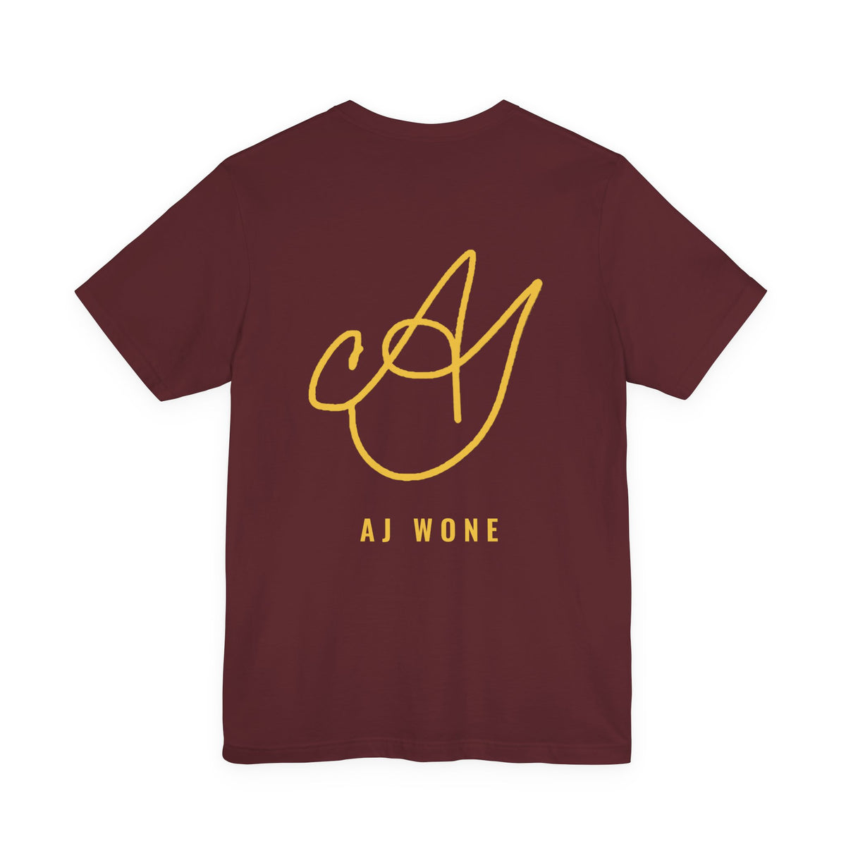 do not compromise your freedom Tee - Gold on Burgundy