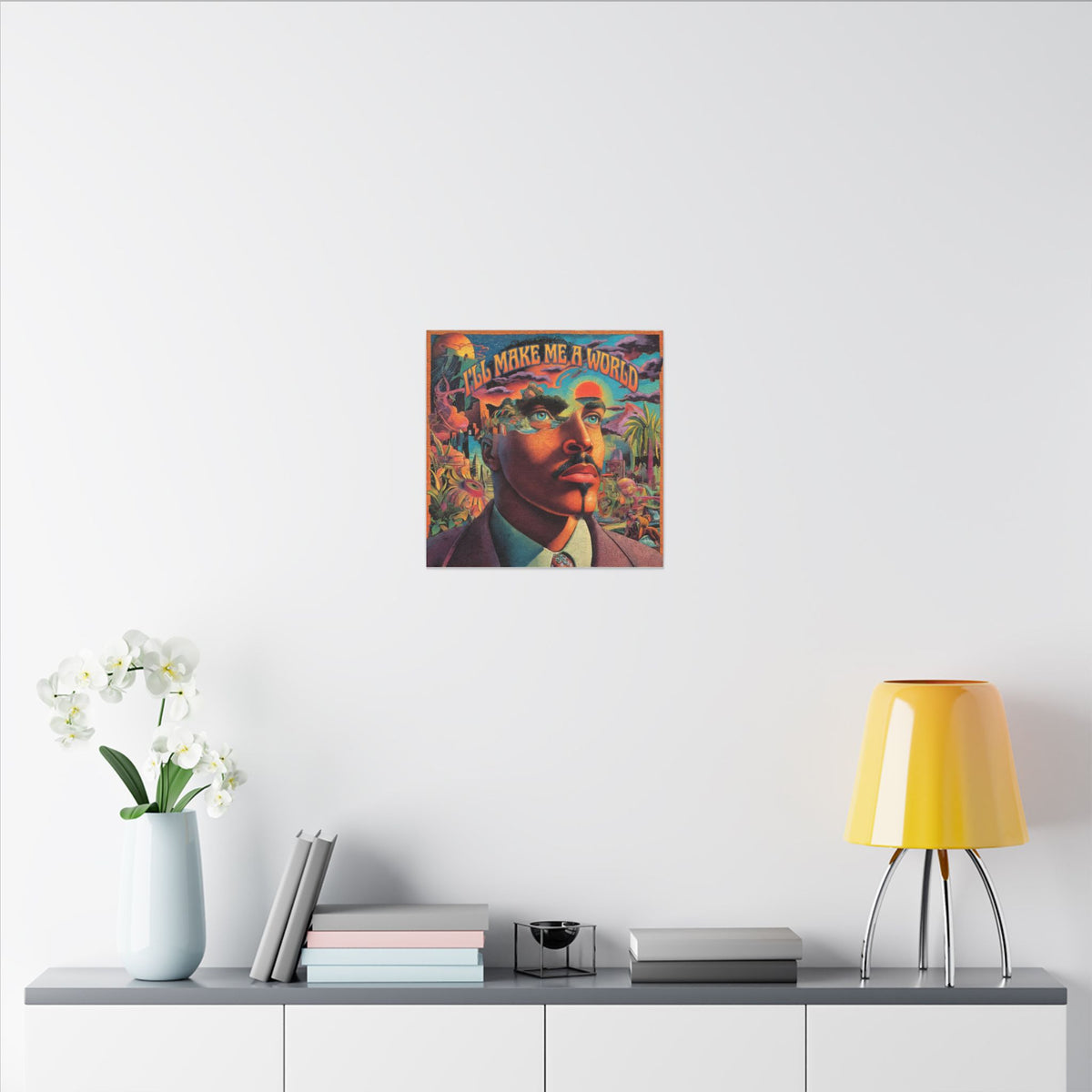 I'll Make Me A World Canvas (16x16)