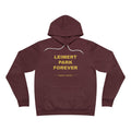 Leimert Park Forever Hoodie - Gold on Burgundy